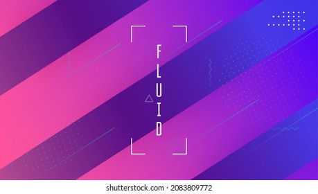 Abstract Layout. Blue Mobile Background. Gradient Pattern. Business Wallpaper. Art Fluid Flyer. Rainbow Poster. Flat Landing Page. Plastic Frame. Magenta Abstract Layout