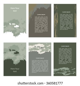 Abstract layout brochure, magazine, flyer, booklet, cover or report in A4 size for your design . Modern Illustration. Layout cover.