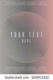 Abstract layout design for your business. Vector cover design. Can be used for poster, brochure, magazine, card, book, flyer, banner, anniversary. Trendy corporate style.
