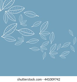 Abstract leaf background