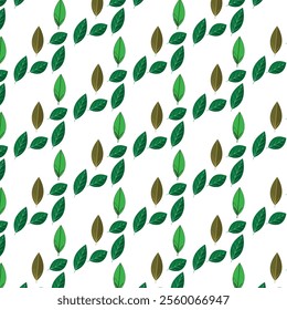 Abstract Leaf Background Pattern Design