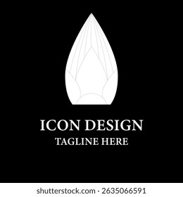 Abstract leaf company printed logo design