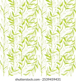 Abstract LEAF design. Pattern with floral seamless