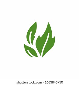 Abstract Leaf icon, symbol, and logo, can use for your design elements, website icons, application icons, UI, and More.
