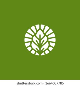 Abstract Leaf icon symbol or logo, can use for your design elements, website icons, application icons, UI, and More.