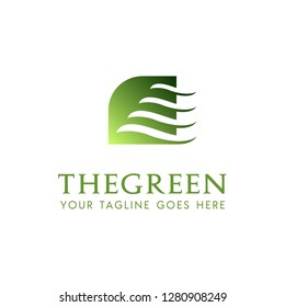 Abstract Leaf  logo design inspiration