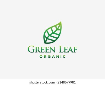 Abstract Leaf logo design inspiration. Usable for Business and Branding Logos. Flat Vector Logo Design Template