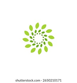 Abstract Leaf logo. ecological, leaves, botanical, leaf icon for hotel, yoga logo,