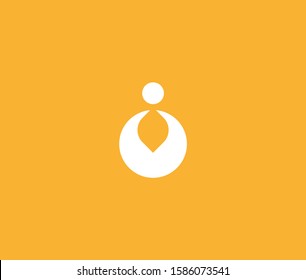 Abstract leaf logo icon vector template design element