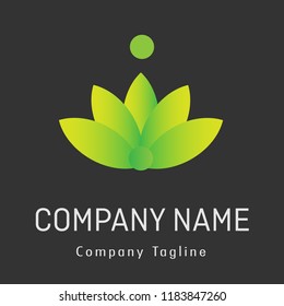 Abstract leaf logo suitable for health care  company, cosmetics, beauty and spa (EXCLUSIVE LOGO, ONCE ITS SOLD, I WILL DELETED THIS LOGO IF BUY A EXCLUSIVE LICENSE)