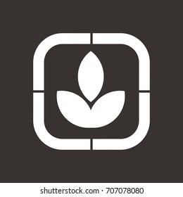 Abstract Leaf Logo Vector