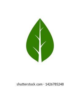 Abstract leaf nature logo icon vector design. healthy food, ecology, spa, business, diet vector logo. Editable Design.