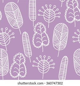 abstract leaf organic seamless pattern beautiful nature background