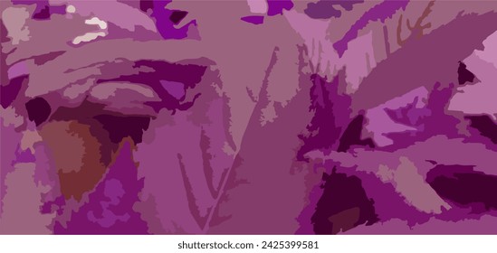 abstract leaf pattern background pink color