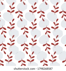 Abstract leaf. Pattern can be used for wallpaper, cover fills, web page background, surface textures, textile fabric. Vector linen texture.