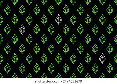 Abstract leaf seamless pattern background. Nature seamless pattern background