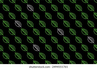 Abstract leaf seamless pattern background. Nature seamless pattern background