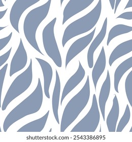 abstract leaf seamless pattern background