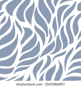 abstract leaf seamless pattern background