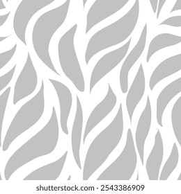 abstract leaf seamless pattern background