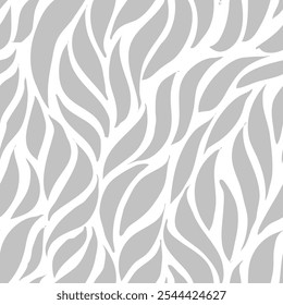 abstract leaf seamless pattern background