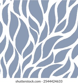 abstract leaf seamless pattern background