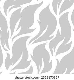 abstract leaf seamless pattern background, foliage seamless pattern for print, fabric, or wrapping paper.