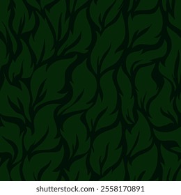 abstract leaf seamless pattern background, foliage seamless pattern for print, fabric, or wrapping paper.