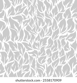 abstract leaf seamless pattern background, foliage seamless pattern for print, fabric, or wrapping paper.