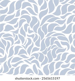 abstract leaf seamless pattern background, foliage seamless pattern for print, fabric, or wrapping paper.