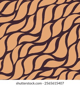 abstract leaf seamless pattern background, foliage seamless pattern for print, fabric, or wrapping paper.