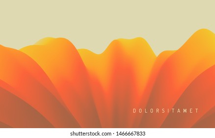 Textura da folha abstrata. Fundo floral. Ilustração vetorial com efeito dinâmico. 