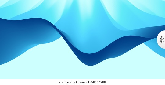 Abstract leaf texture. Floral background. Vector illustration with dynamic effect. 
