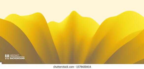 Abstract leaf texture. Floral background. Vector illustration with dynamic effect. 