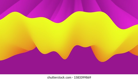 Abstract leaf texture. Floral background. Vector illustration with dynamic effect. 