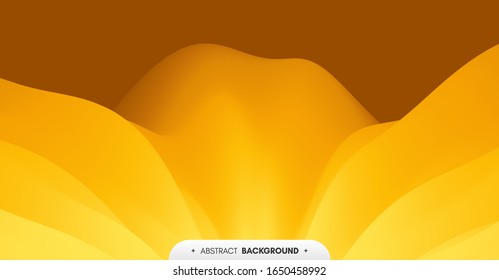 Abstract leaf texture. Floral background. Vector illustration with dynamic effect. 