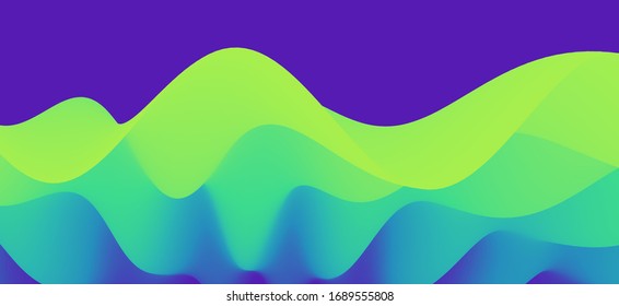 Abstract leaf texture. Floral background. Vector illustration with dynamic effect. 