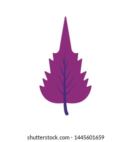 Abstract leaf. Vector design element. Leaf vector icon