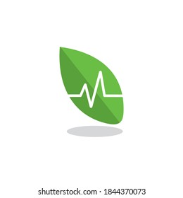 Abstract Leaf Vector , Medical Logo