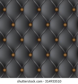 Abstract leather decoration