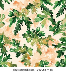 Abstract Leave design. Pattern with leave seamless. Grunge textured abstract art vector  with flower and plants in watercolor style.