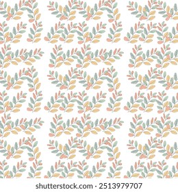 A abstract leave pattern design .