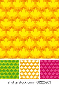 Abstract leave seamless backgrounds