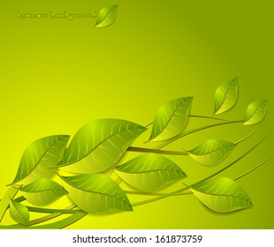 Abstract leaves