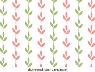 Abstract leaves background. Colorful leaves pattern design.