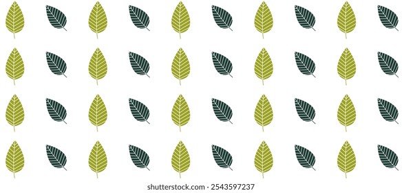 Abstract leaves background pattern design. - Illustration Autumn, Drawing - Activity, Textile, Painted Image, Season,natural