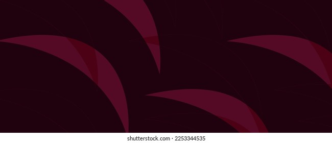 Abstract leaves Background with semicircles. Pink, Viva Magenta. Vector template for storys, cover. Background for wallpaper, web design. Story banner template, poster. Texture graphic illustration