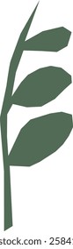 Abstract Leaves Branch Vector Illustration