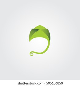 Abstract Leaves Logo