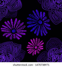 Abstract leaves pattern for paper design. Green palm leaves. Vintage floral pattern. Colorful background. Vector abstract illustration. Seamless leaf pattern